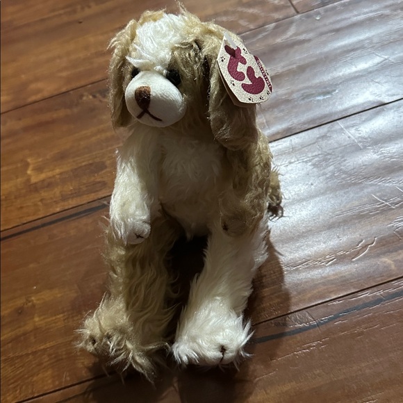 Vintage TY Scruffy jointed Dog w/ KR marking 1993 Attic Treasures - Picture 2 of 7